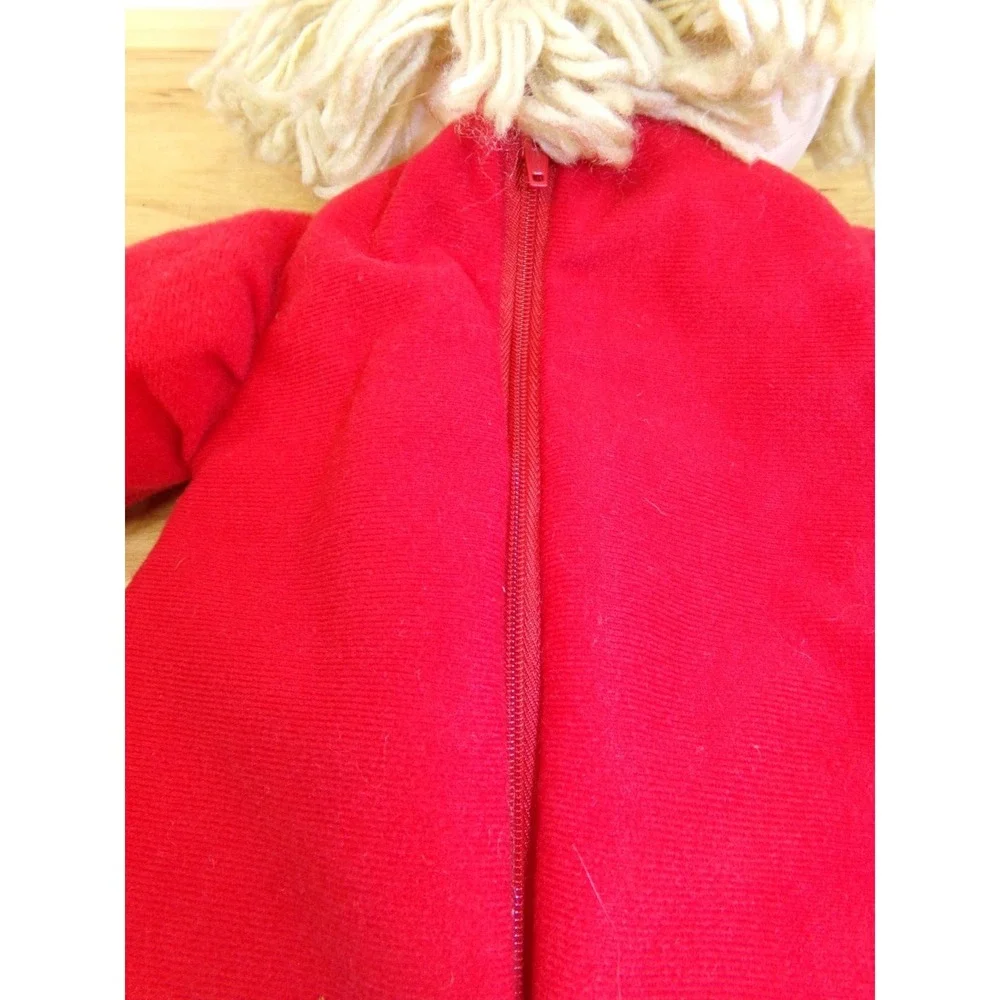 Santas‎ Best Hang 'n Stuff Christmas Stocking Raggedy Doll Vintage Rennoc